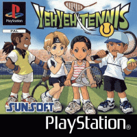 YehYeh Tennis PAL Playstation  box art
